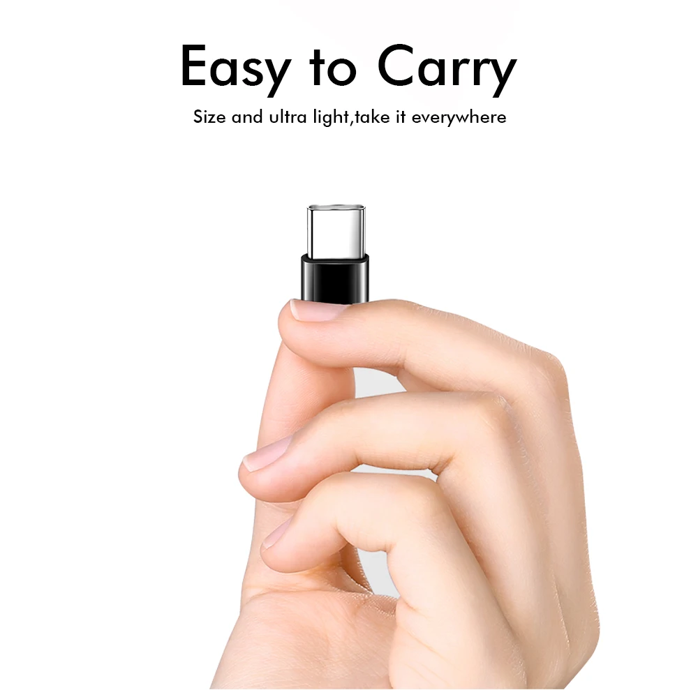 Luxury Type-c Adapter Micro Usb To Type-C for huawei micro usb to type c converter origypeinal for Samsung Type-c To Usbc Cable (3)