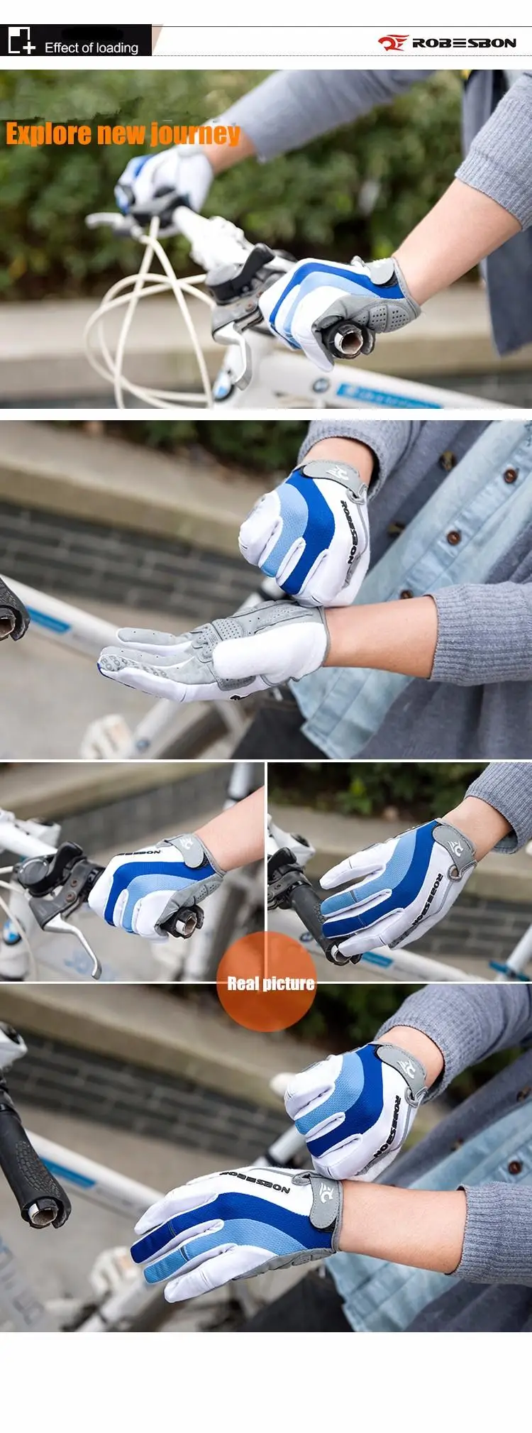 Robesbon мужские теплые MTB Bicicletas Guantes полный палец велосипед на открытом воздухе Спорт Luvas зима осень велосипедные перчатки