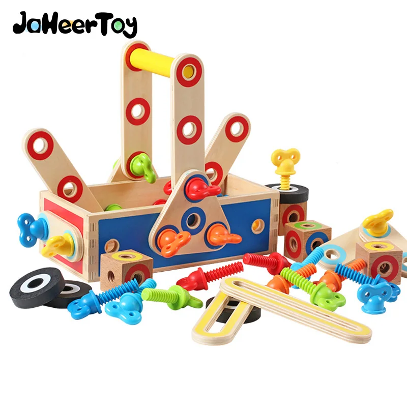 JaheerToy Educational Toys Geometric Assembling Blocks Baby Toys Tool