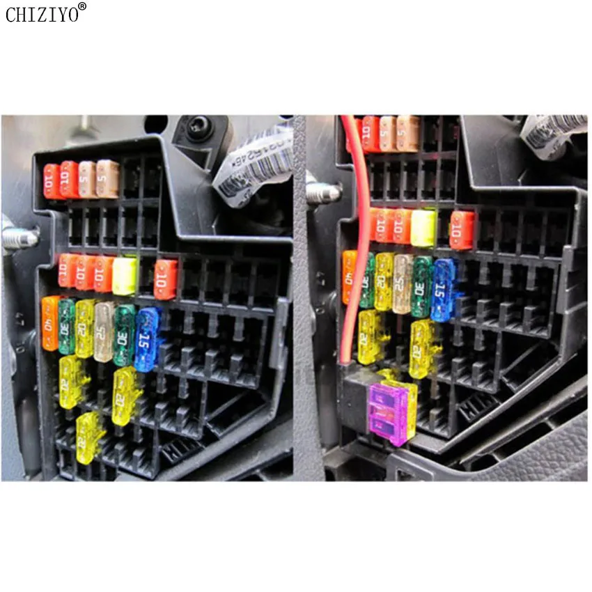 

80PCS MINI ATS ATC Car Fuses 5A 7.5A 10A 15A 20A 25A 30A 40A Amp With Box Clip Assortment Auto Blade Type Fuse Set Truck CHIZIYO