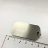 Super Light Blank Dog Tags In 100% Pure Titanium 50*28 Mm Never Rust Promise 5
