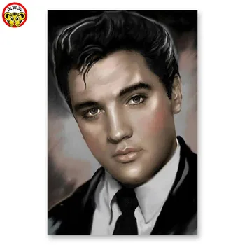 

painting by numbers art paint by number Elvis Presley Michael Jackson Rock singer actor Celebrity poster Decorative paintings Di