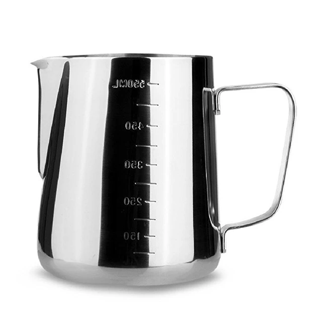 Stainless Steel Milk frothing Jug Espresso Coffee Pitcher Barista Craft