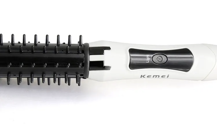 2 в 1 стиль для завивки волос Профессиональный 35 Вт щипцы для завивки автоматические инструменты для укладки escova rotativa KM-1269