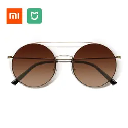 Xiaomi Mijia TS солнцезащитные очки Нейлон поляризованные 100% УФ-доказательство модная версия ультра-тонкий дизайн зеркальные линзы пульт