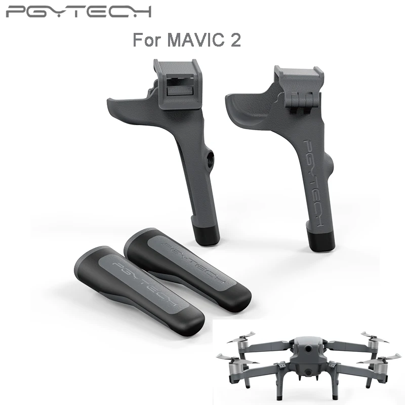 PGYTECH для DJI Mavic 2 Расширенный посадочный механизм удлинитель стойки для посадки Безопасности Штатив повышенные ноги RC Дрон аксессуары