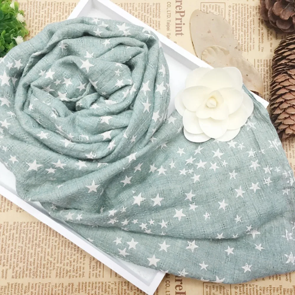 Шарф детский осенне-зимний удобный мягкий шарф звезда детские милые шарфы для девушек Новинка
