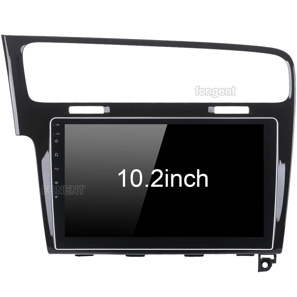Clearance Fongent 10.2" Android 8.0 Car GPS Radio Player for VW Golf 7 2013 2014 2015 2016 2017 2018 Octa Core 4GB+32GB Stereo Multimedia 0