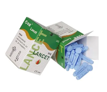

Twist Off Lancet for Blood test and Cupping Therapy, 50pcs per box, 10 boxes per lot disposable needles(23g 26g,28g can choose)