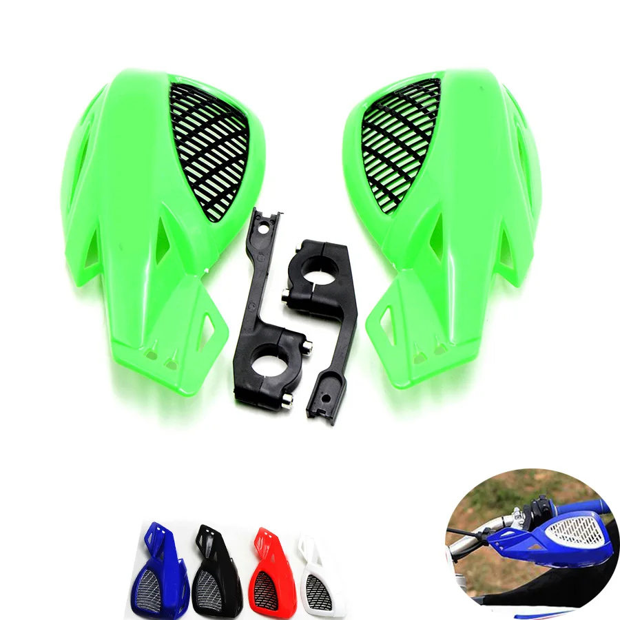 

2 pcs bike handguards hand guards protectors fit motorbike motocross universal plastic 22mm for SUZUKI DR650SE DR200SE V-Strom
