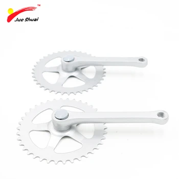 

42T Bicycle CrankSet Narrow Wide Mountain Road Bikes Chainwheel 170mm 152mm Aluminum Alloy Cycling Crank Set MTB Spare Parts