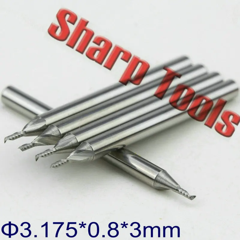 1 flute milling bits cnc router cutter engraving cutting tool_1