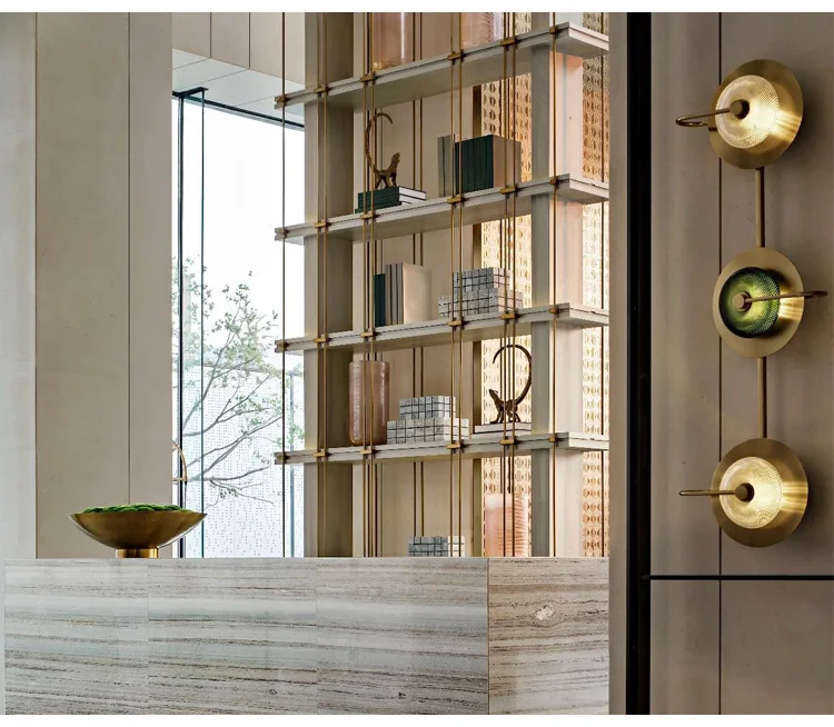 Corredor da Escada Luz de Parede Moderna Luxo Sala Estar Designer Criativo Simples Quarto Lâmpada Parede Pós 4 estar designer criativo simples quarto corredor da escada lâmpada parede