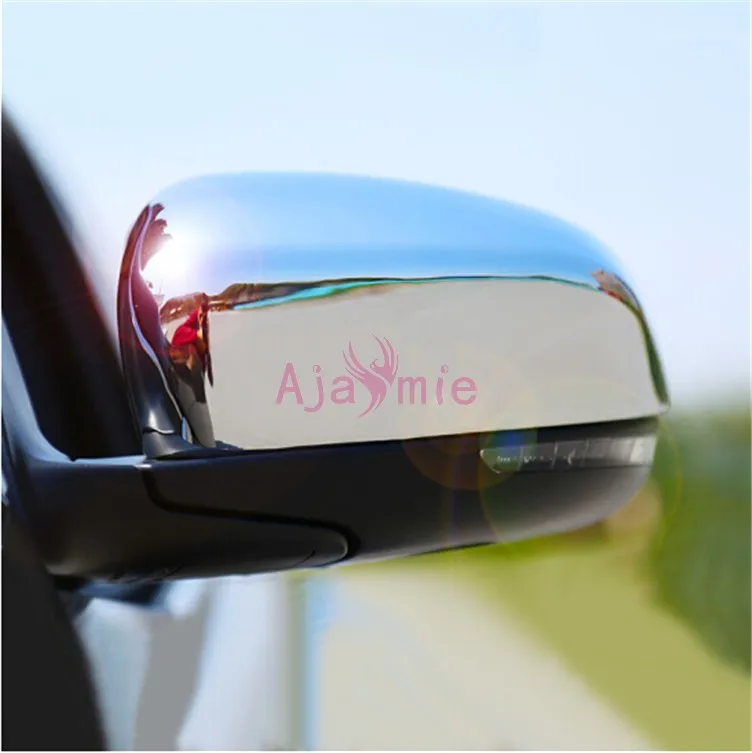 

2014 2015 2016 2017 Door Mirror Cover Trims ABS Chrome 2 pcs Car Styling For Jeep Grand Cherokee Accessories