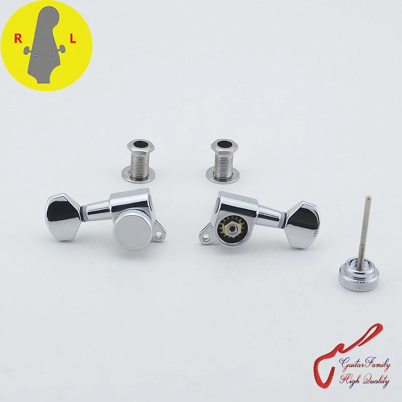 

1 Piece GuitarFamily Locking Guitar Machine Heads Tuners Chrome ( #0220 ) MADE IN KOREA ( Freedom to match )