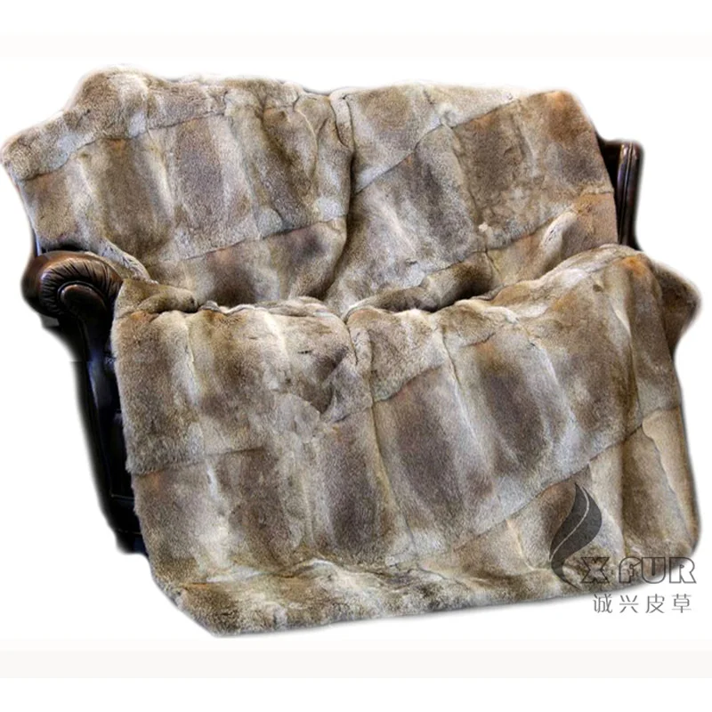 Супер мягкое одеяло из меха кролика 130x150 см CX D 08B|fur lined leather coat|blanket boxblanket size |