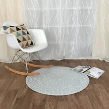 Лидер продаж, тканые круглые ковры для гостиной, спальни, ручной работы, ковер для кабинета, татами, домашний Коврик для йоги, украшение дома