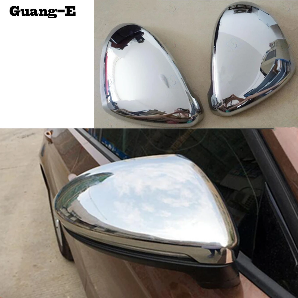 Автомобильный ABS хромированный задний вид боковое зеркало заднего вида, накладка панели, часть лампы для Фольксваген гольф7 Гольф 7
