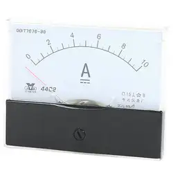 Измерительный инструмент аналоговый панельный Амперметр Датчик постоянного тока 0-10A диапазон измерения