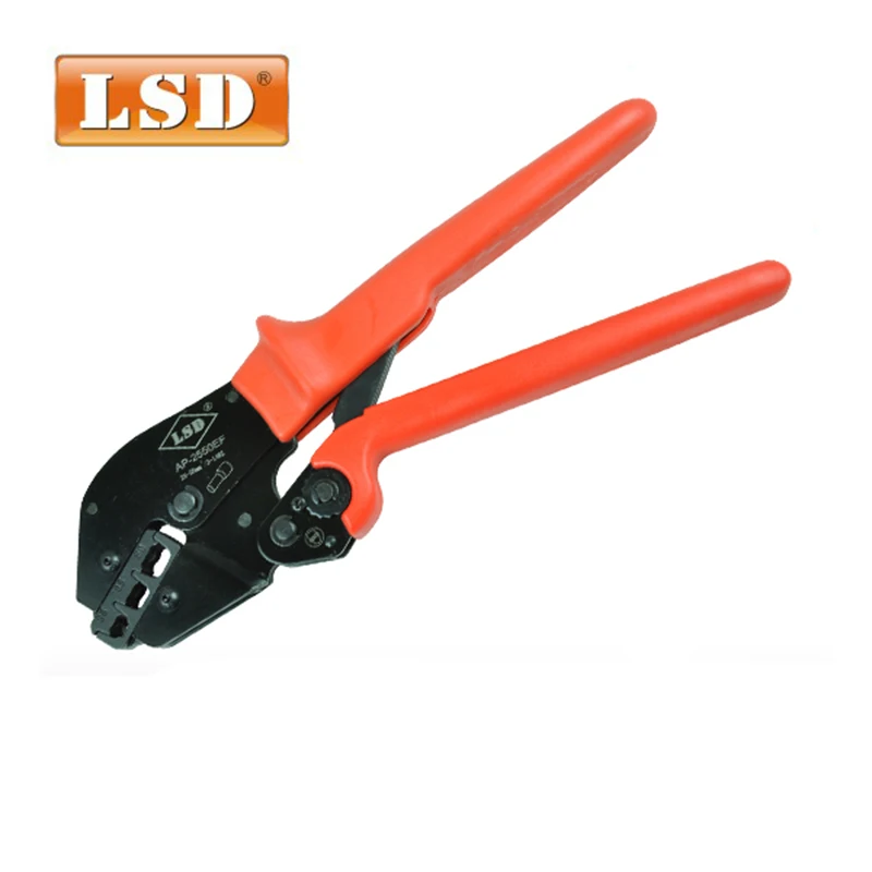 Ratchet crimping tool for cable ferrules 25 50mm2 4 1AWG AP 2550EF,bootlace ferrule crimping