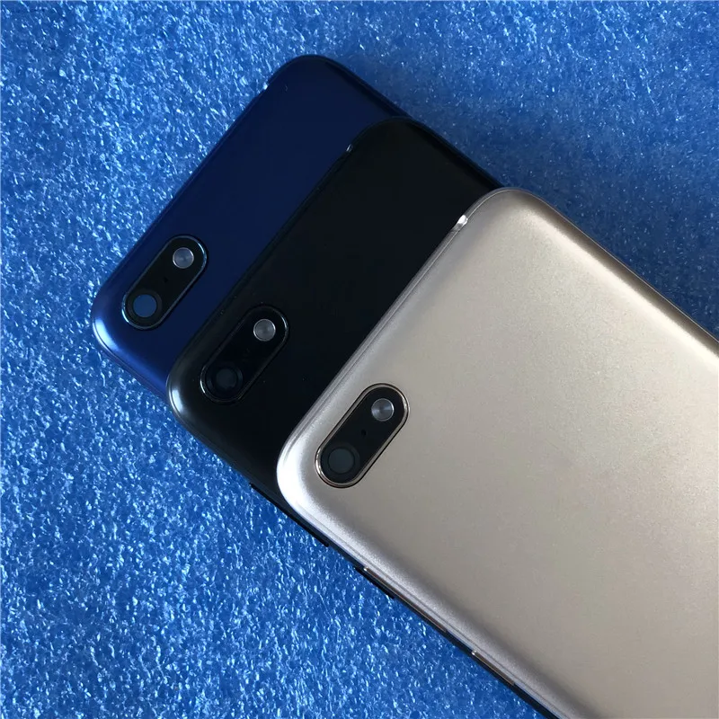 Для 5,4" huawei Y5 Prime Y5 Axisinternational чехол для задней крышки батареи+ боковые клавиши+ стеклянный объектив+ рамка для камеры+ инструмент