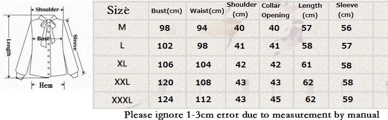 size 2531shirt