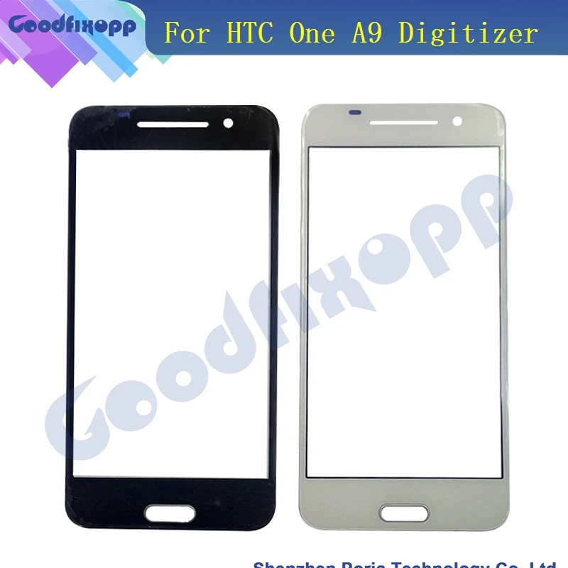 HTC0003 For HTC One A9  Screen Glass Lens Panel Touch Screen Panel Aero A9w Front Outer Glass Lens Replacement (1-)