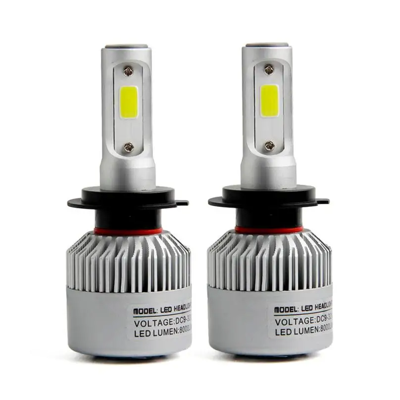 H7 110W 16000LM LED Headlight Conversion Kit Car Beam Bulb Driving Lamp