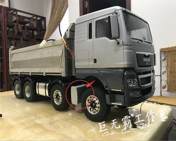 

Remote control actros truck decorative frame exhaust tank for tamiya 1/14th scale tractor trailer MAN tgx tgs 56325 56329