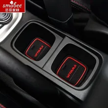 17 шт./компл., для Suzuki Vitara 2015 2016, автомобильные аксессуары 3D резиновый коврик-коврик подкладке Кубок Pad Салонные подложки smabee