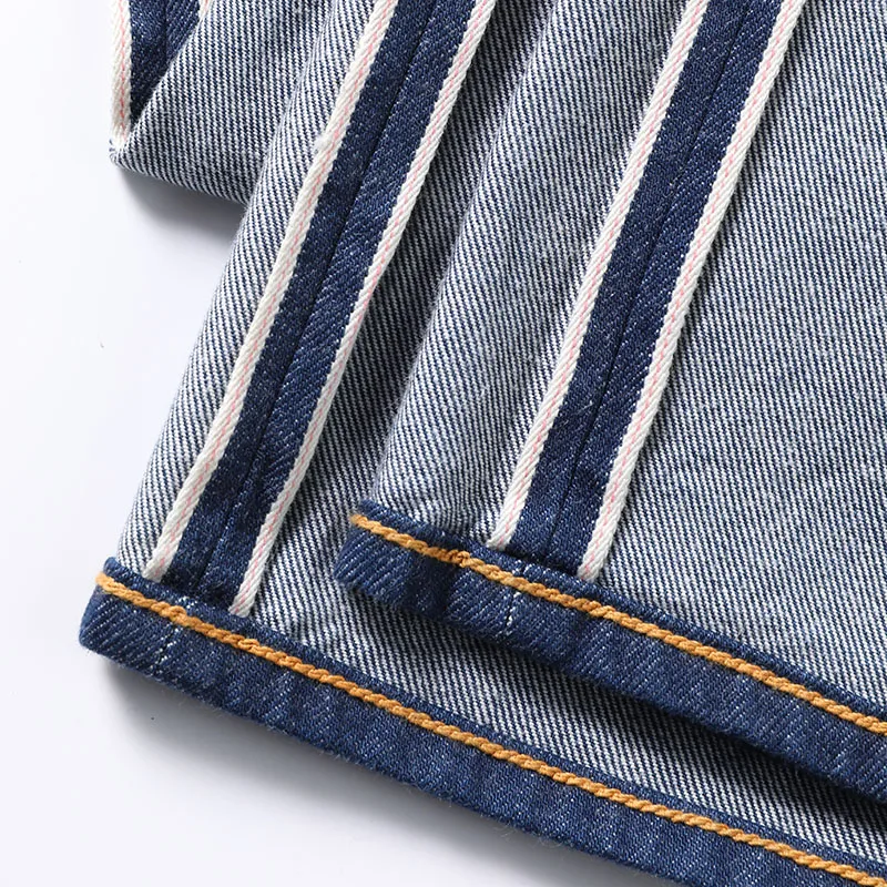 Popular SD-107B Read Description! 12.5oz weight raw indigo selvage washed denim pants sanforized raw denim jean 12.5oz