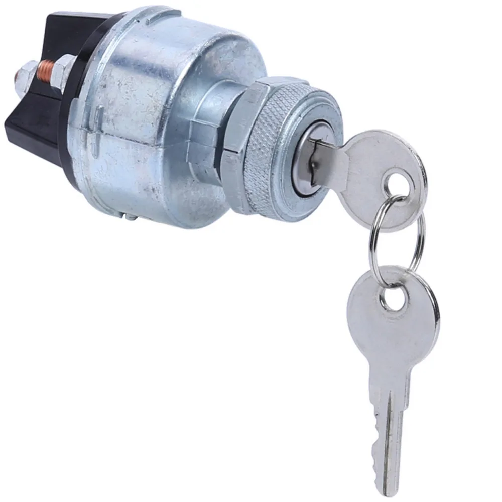 

VODOOL 1pc Universal Car Ignition Starter Switch Barrel with 2 Keys for Car Tractor Traile Car Key Car Styling High Quality