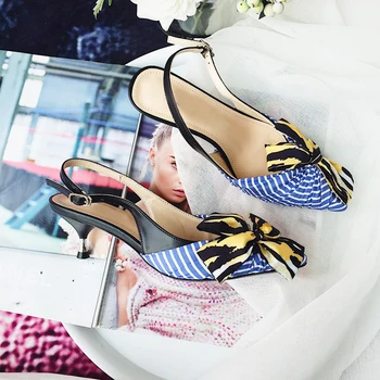 

Leather Sandalias Mujer 2019 Med Heels Sandalia Feminina Summer Sexy Sandals Women Party Shoes Women Fashion Zapatos De Mujer