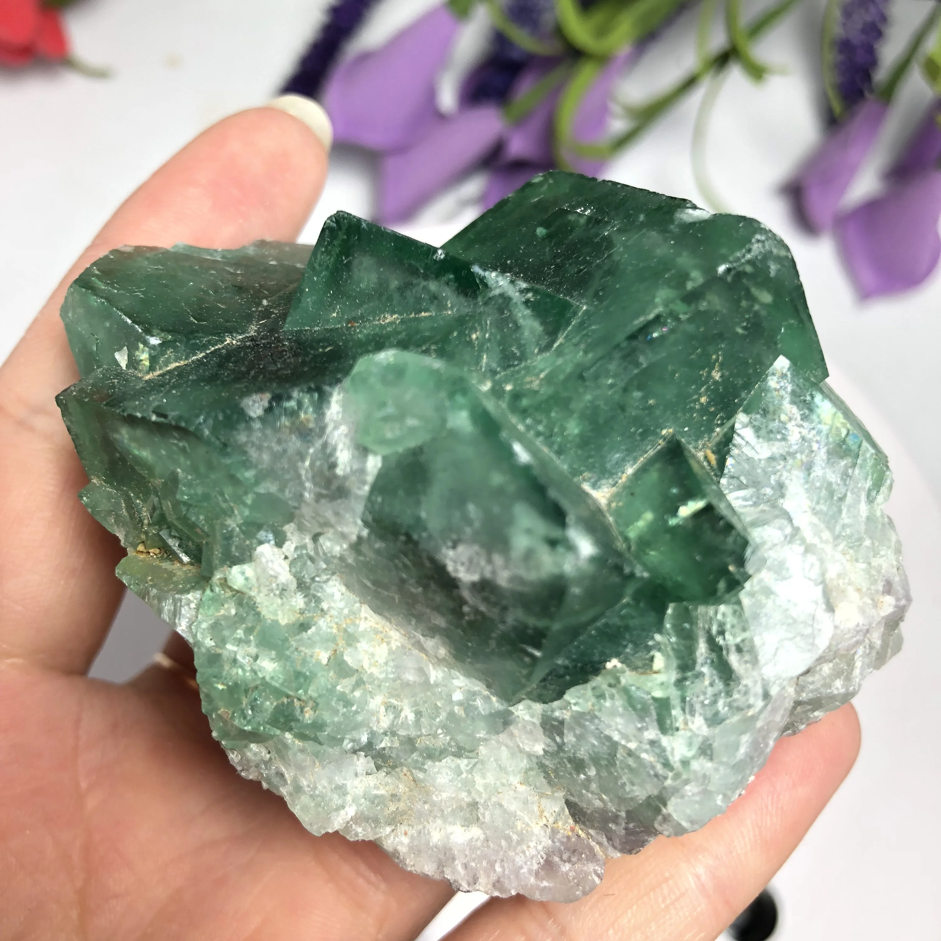 Натуральный флюорит, необработанный камень, кварцевый кристалл, крупный минеральный образец, лечение Малахит украшение дома