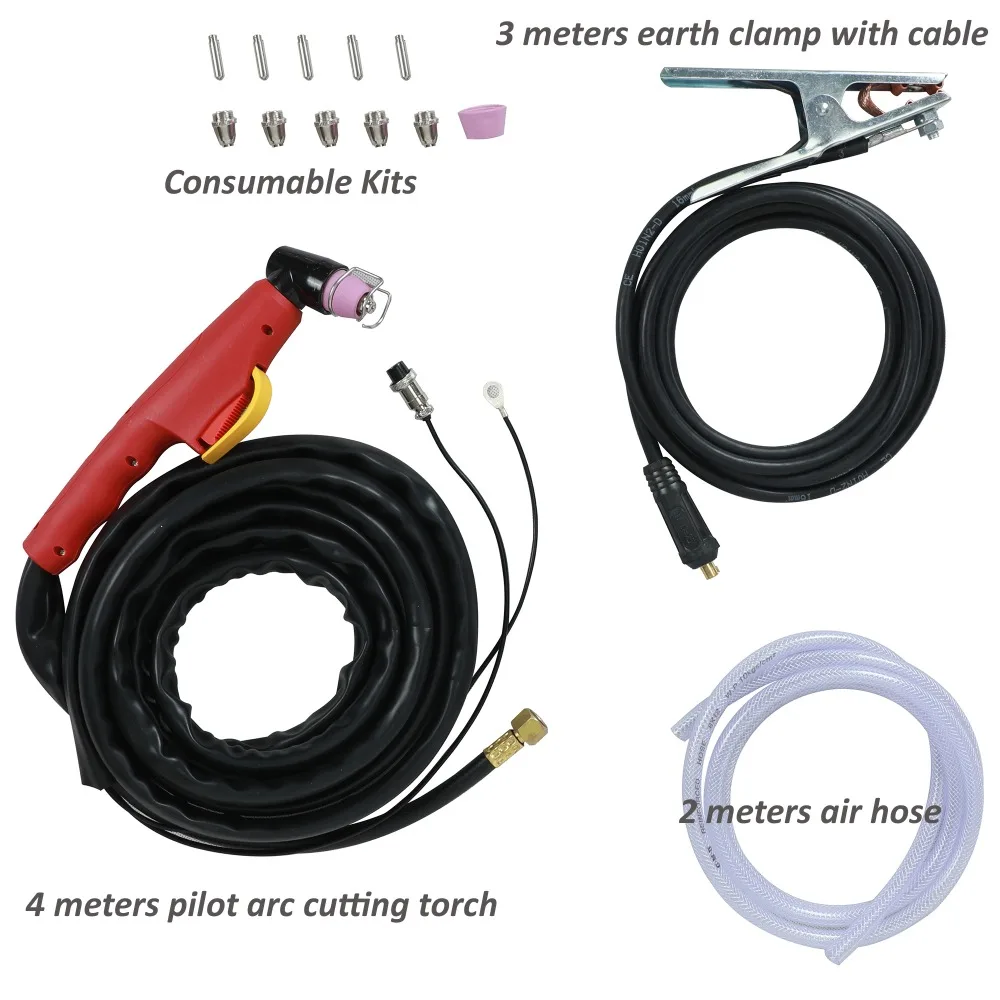 IGBT Pilot Arc HF CUT50Pi 50 Ампер DC Air Plasma Cutter плазменная резка толщина резки 14 мм чистая
