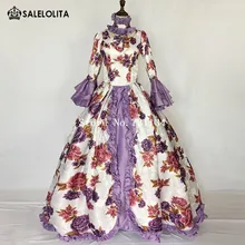 Marie Antoinette маскарадное платье 18 век платье жаккардовые ткани карнавальное платье
