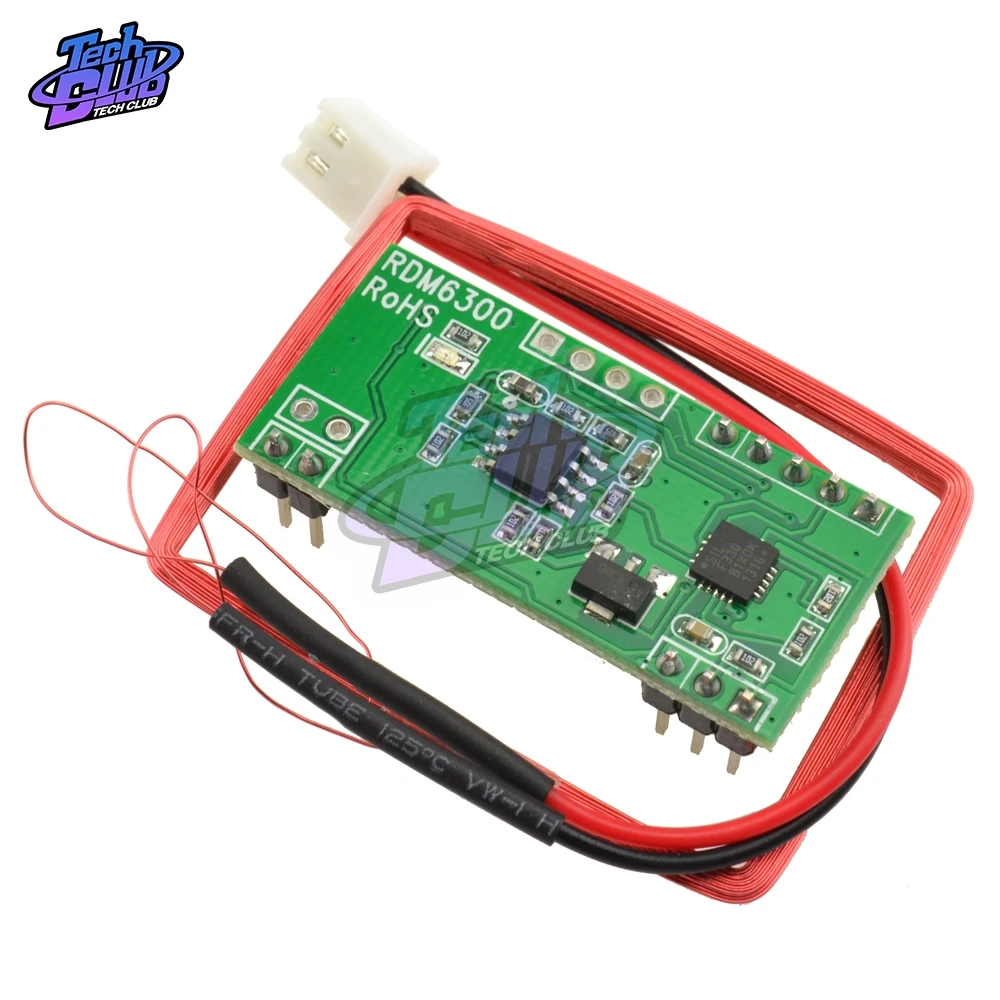 UART 125 кГц EM4100 модуль считывания идентификационных карт RFID RDM6300 (RDM630) для