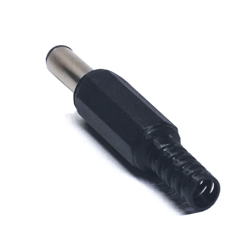 DC 5.5*2.1MM/5.5*2.5 Power Plug 9mm lengthElectrique Connectors Male Socket Jack Plug Wire Terminals Adapter