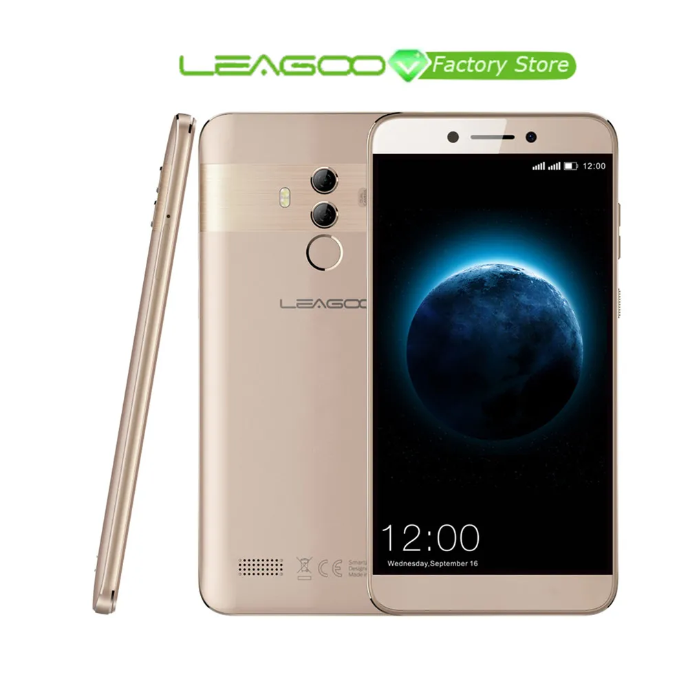 

LEAGOO T8 5.5" FHD IPS 16:9 display 4G Smartphone MTK6750T Octa Core 2GB RAM 16GB ROM 13MP Android8.1 Touch ID Mobilephone