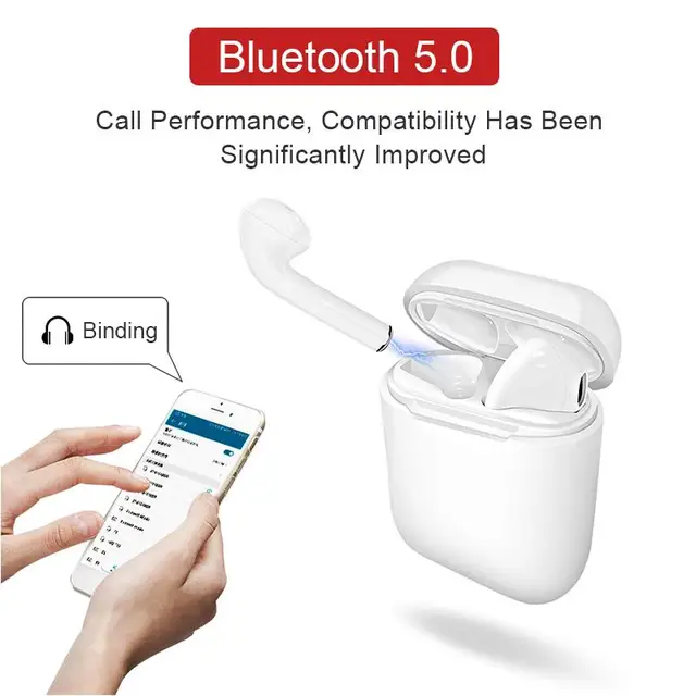 NEW i9s tws Mini Wireless Headphones Bluetooth 5.0 Earphone Stereo Sports Earbuds Headset with Charging Box Mic For Smart Phone 1