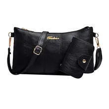 2 шт. Набор сумок, женская сумка, высокое качество, большая вместительность, сумки, модная кожаная сумка на плечо, роскошные брендовые сумки, Id держатель для карт, кошелек