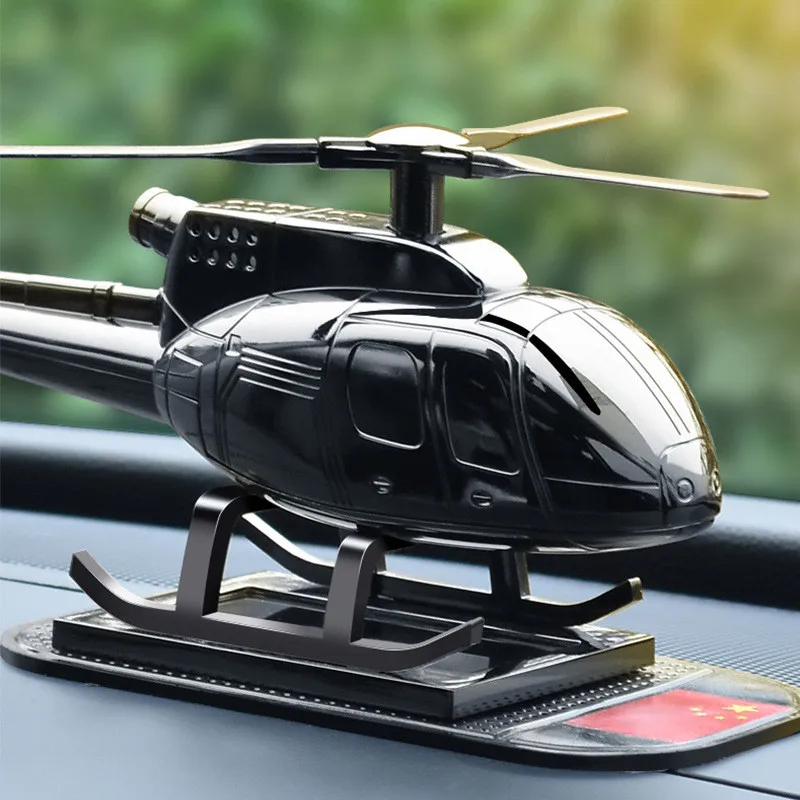 Автомобильные принадлежности креативный вертолет авиационный Декор высококачественный металлический подарок солнечный автомобиль духи аромат автомобиль самолет орнамент