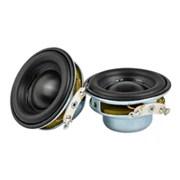 AIYIMA 2Pcs 40MM Mini Audio Portable Speakers 16 Core 4 Ohm 5W Full Range Speaker Rubber Side NdFeB Magnetic Speaker 2