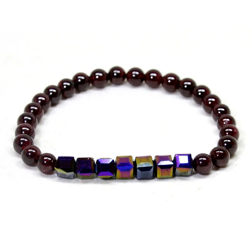 Natural Stone Bead Bracelet Strand Bracelets Bracelet 6MM