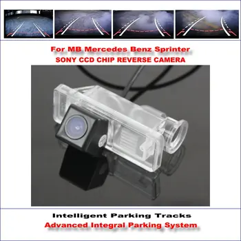 

HD SONY Car Rear Camera For Mercedes Benz Sprinter Intelligent Parking Tracks Reverse Backup / NTSC RCA AUX 580 TV Lines