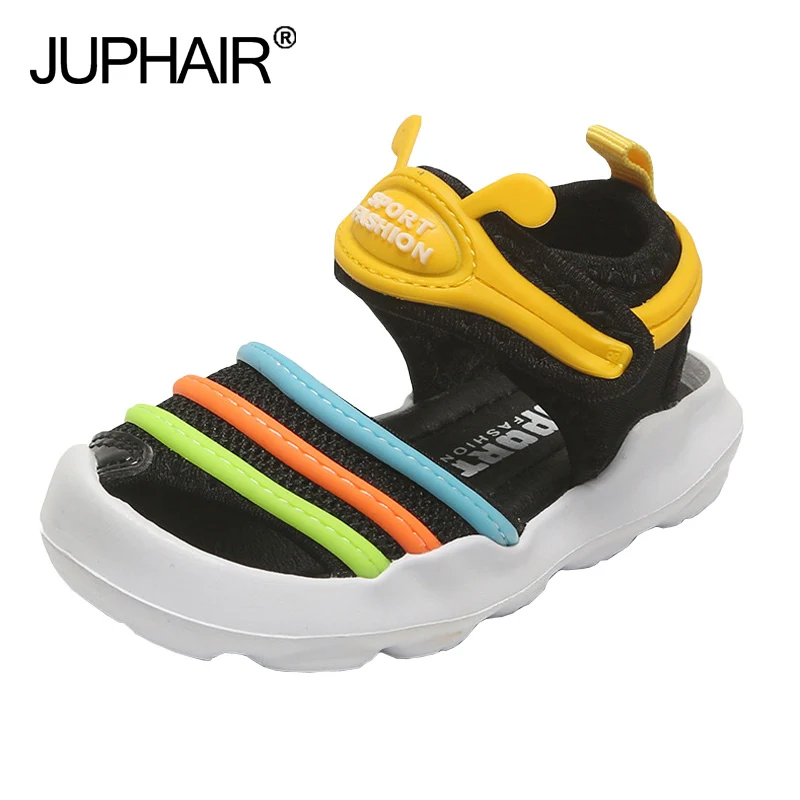 

children caterpillar baby Baotou anti-collision kick 1-3 years old male soft bottom boys beach soft bottom toddler Babys shoes