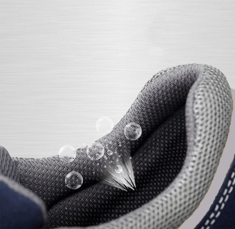 sapatos de trabalho respirável anti-deslizamento punctura prova