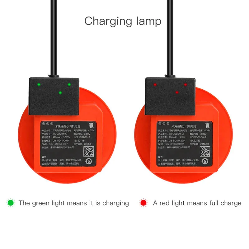 Дрон MITU зарядное устройство запасная батарея usb зарядный кабель для XIAOMI MITU Mini Drone батарея USB соединительный кабель порт