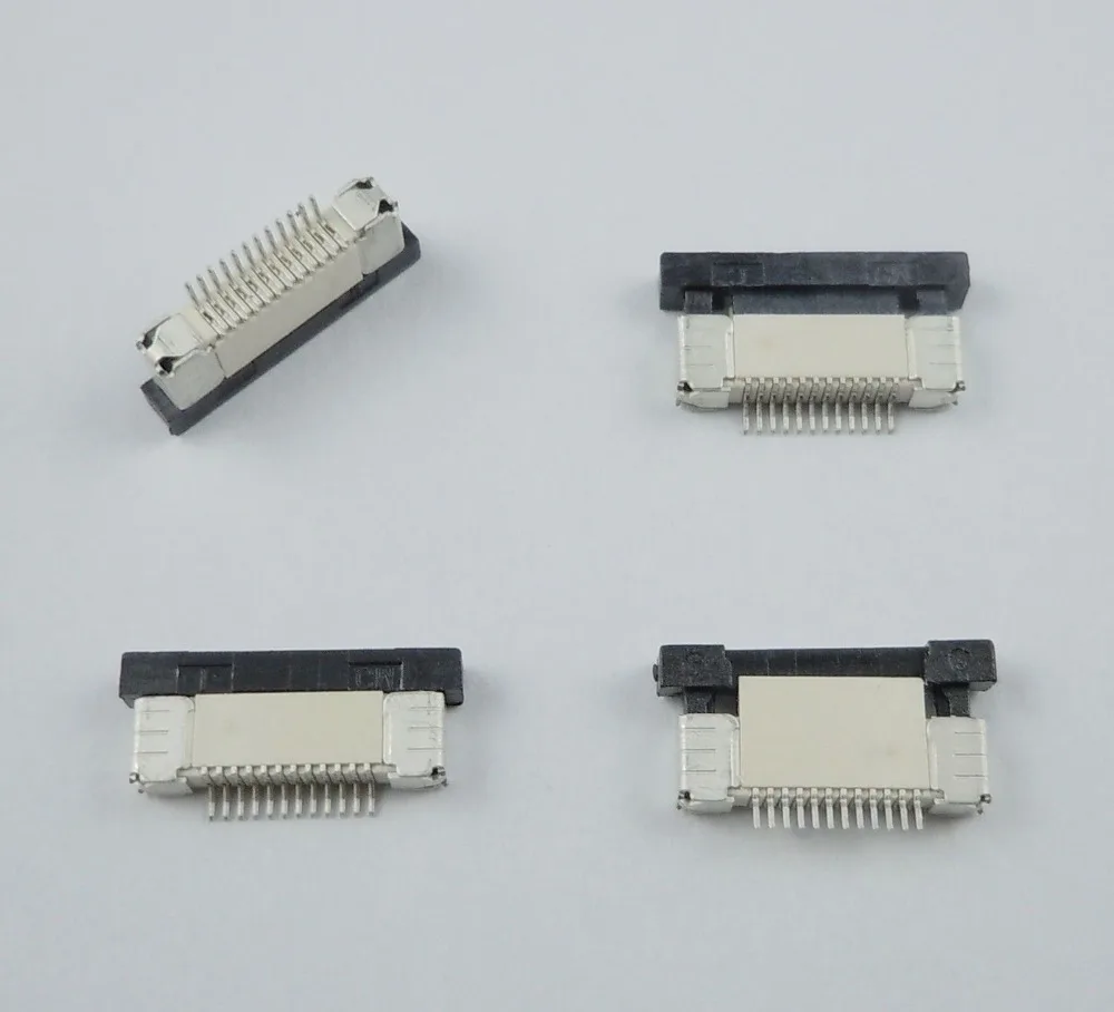 

50Pcs 0.5mm-12P Drawer Mode Low Contact Type 12Pin 0.5mm Pitch FFC FPC Connector for LCD screen interface of MP3/DVD/Phone