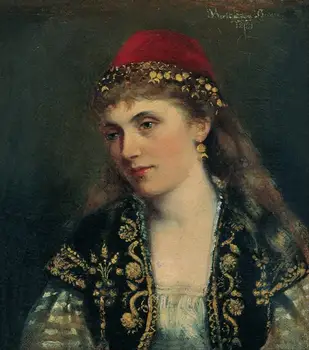 

free shipping classic court figure dame minorities clothing oil painting canvas prints on canvas wall art decoration picture